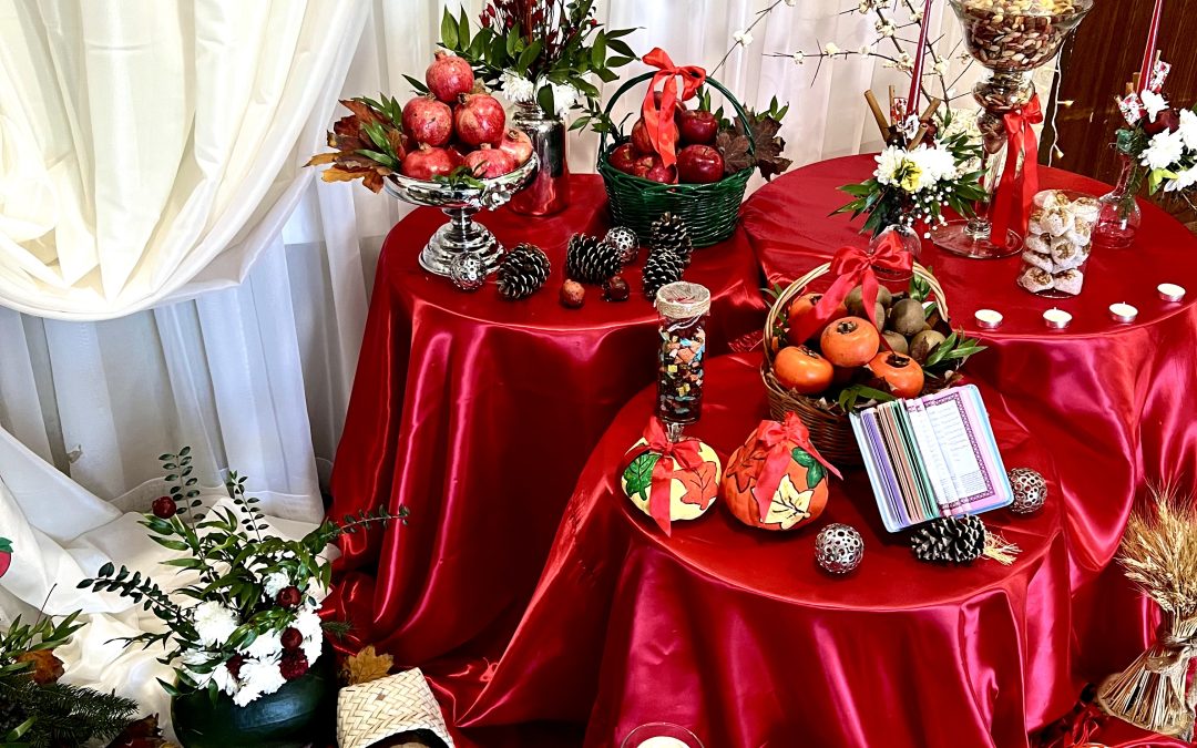 برگزاری جشن یلدا در آسایشگاه معلولین فرشتگان غرب گیلان